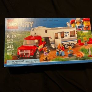 Lego City Pickup And Caravan